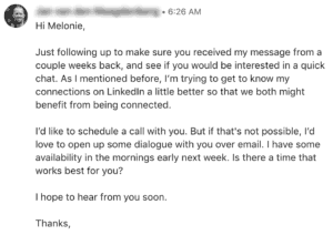 7 LinkedIn Messages You Should Never Send