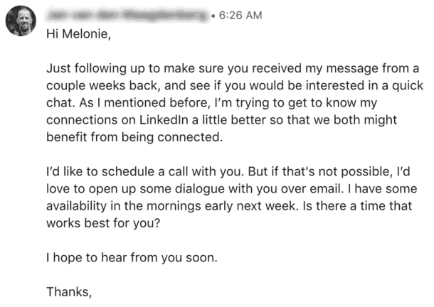 7 LinkedIn Messages You Should Never Send