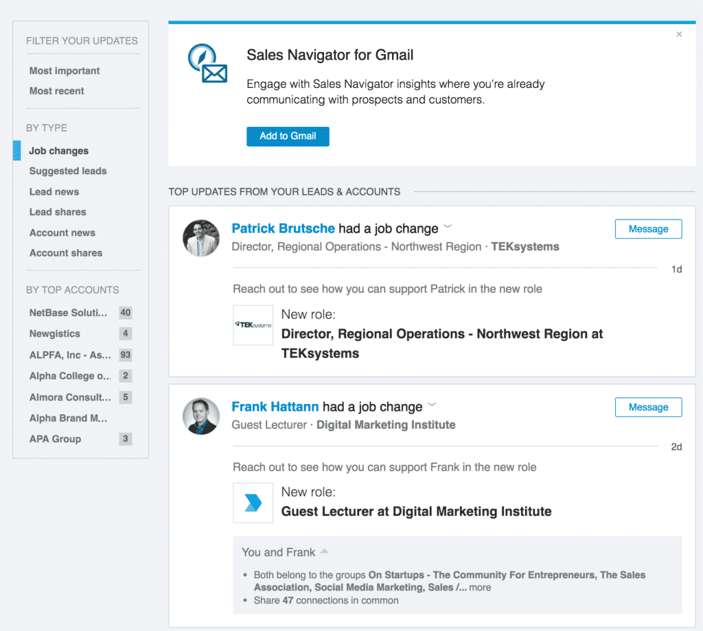Linkedin Membership Levels Free Vs Premium Vs Sales Navigator Social