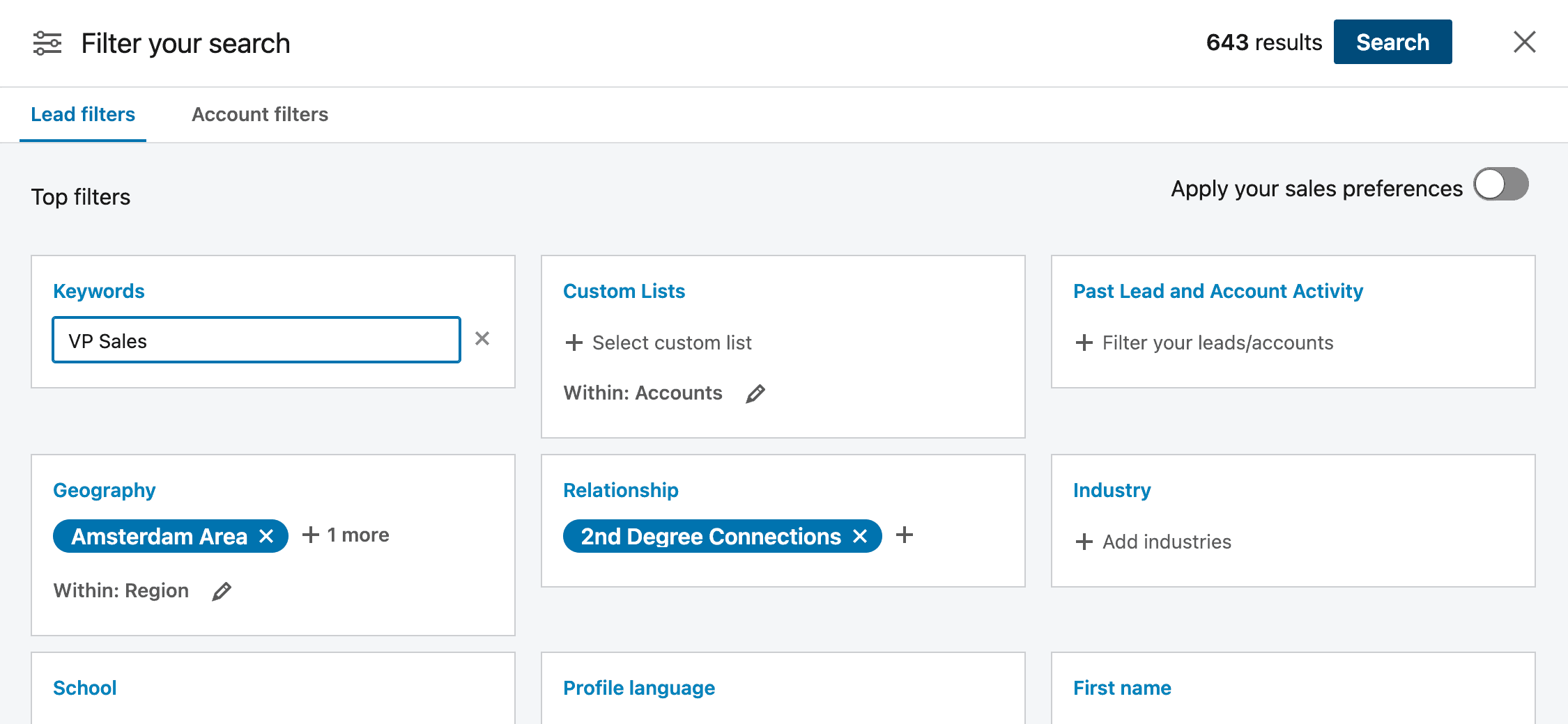 linkedin sales navigator log in